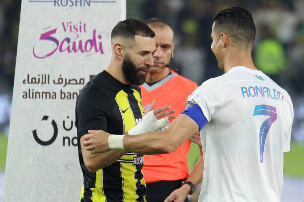 الاتحاد ۲-۵ النصر؛ رونالدو بنزما را تحقیر کرد!