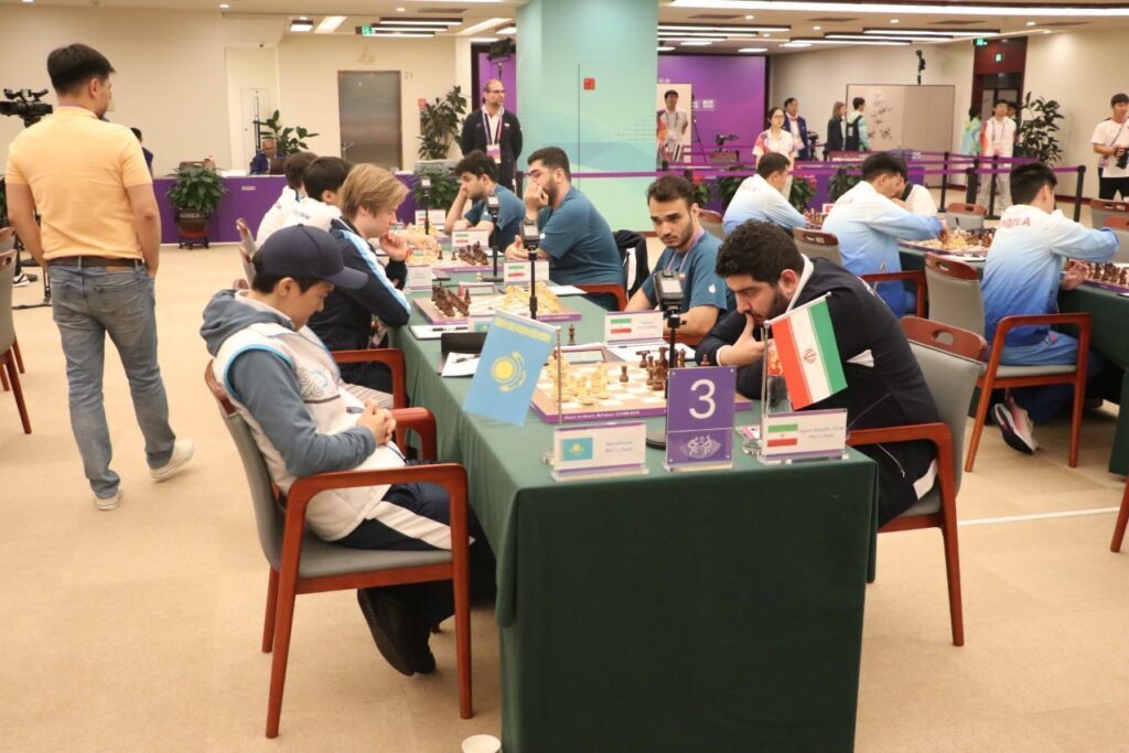 چین، حریف سوم شطرنج ایران در هانگژو