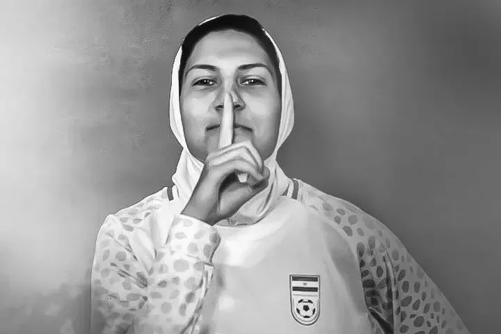 وداع با ملیکا محمدی در ورزشگاه آزادی