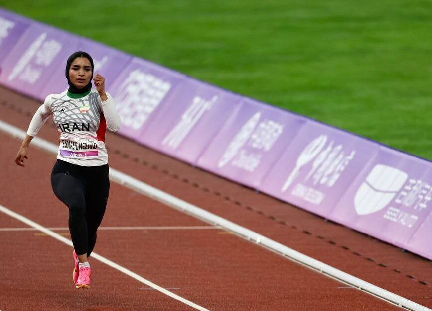 هفتمی اسماعیل نژاد در فینال دوی 100 متر