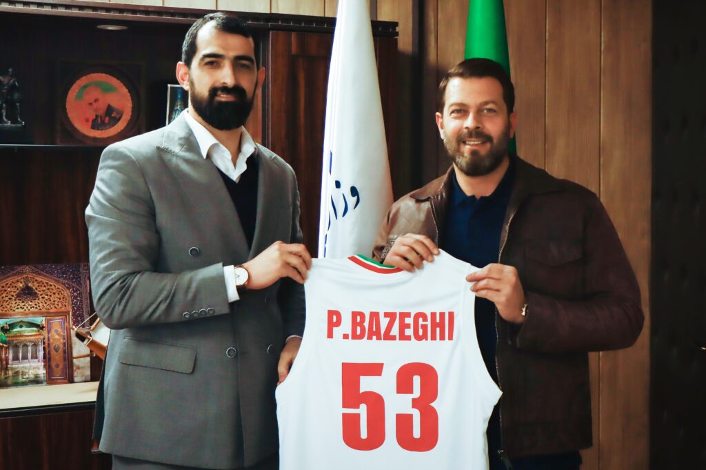 دیدار خاص رییس بسکتبال