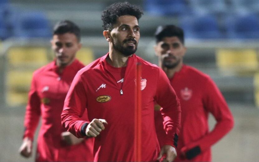 بازگشت عالیشاه به تمرینات پرسپولیس