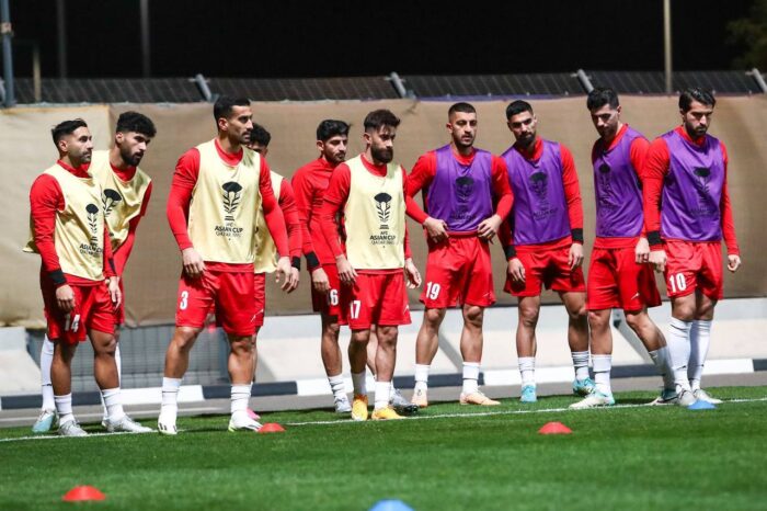 وزیر ورزش قطر مهمان تمرین شاگردان قلعه‌نویی