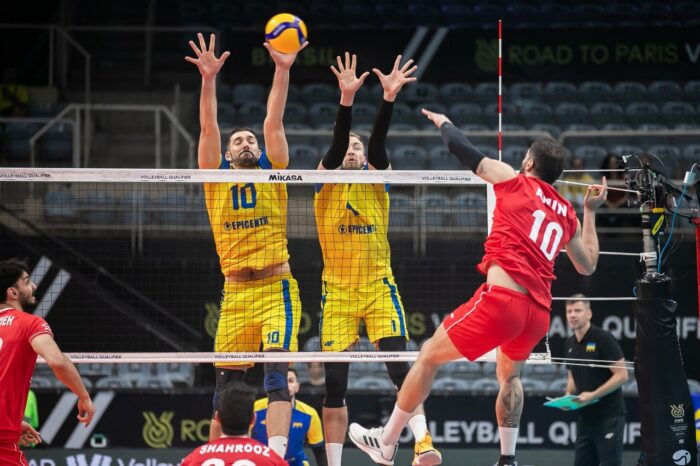 خلاصه والیبال ایران 0 - 3 اوکراین