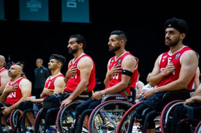 تیم ملی بسکتبال با ویلچر ایران در نیمه نهایی