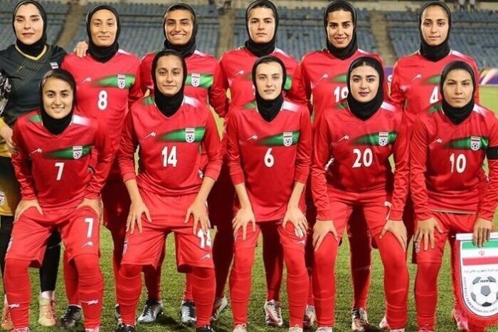نبرد دوستانه فوتبال زنان ایران با اردن