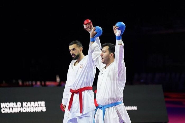 سجاد گنج‌زاده در کاراته جهانی برنز گرفت