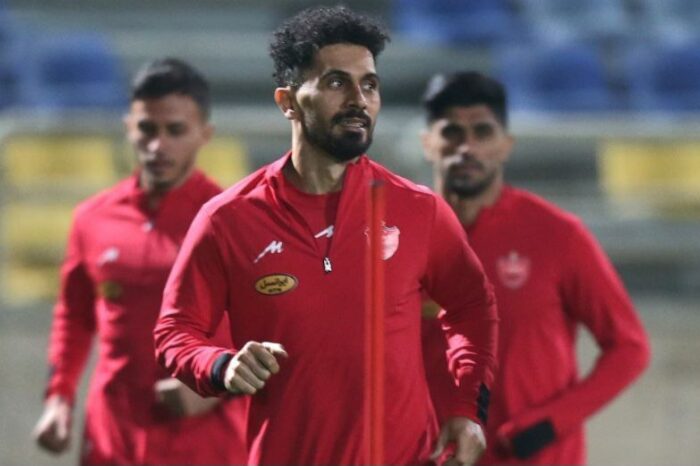 بازگشت عالیشاه به تمرینات پرسپولیس