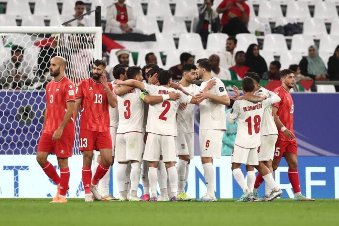 اولین گام ایران در جام ملت ها به روایت تصویر