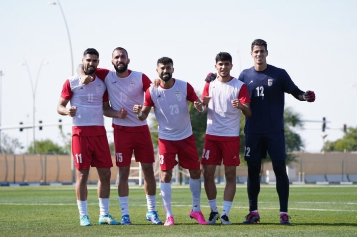 تمرین تیم ملی ایران در دو گروه مختلف برگزار شد