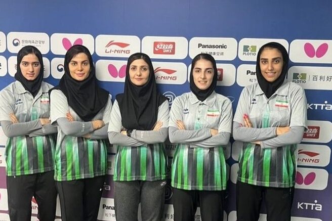 صعود زنان پینگ‌پنگ ایران به جام جهانی